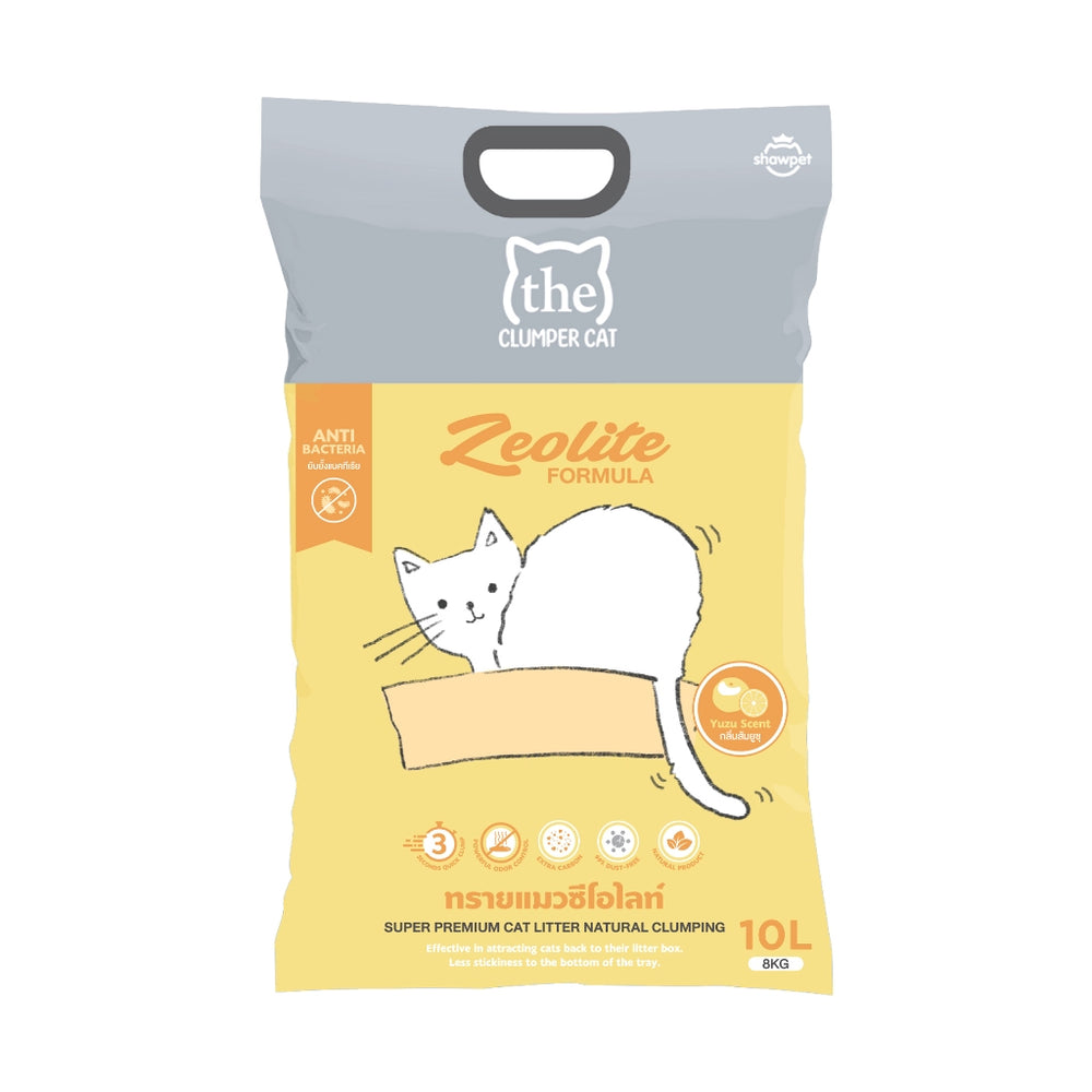 The Clumper Cat YUZU Bentonite Zeolite Formula  Litter 10L