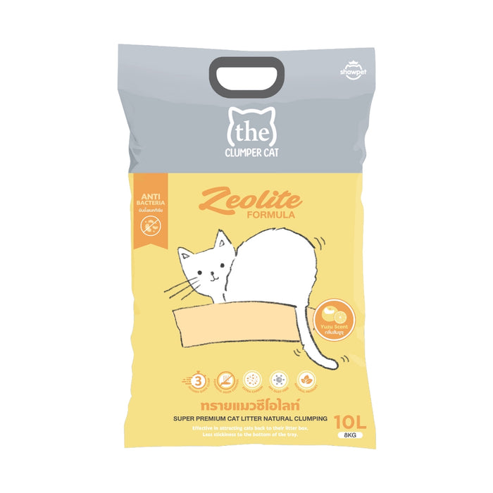 The Clumper Cat YUZU Bentonite Zeolite Formula  Litter 10L