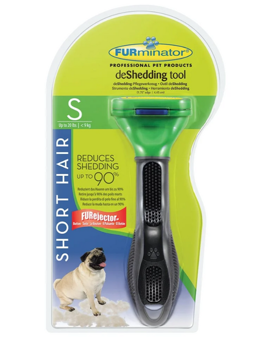 FURminator Deshedding Grooming Tool Long/Short Hair for Dogs
