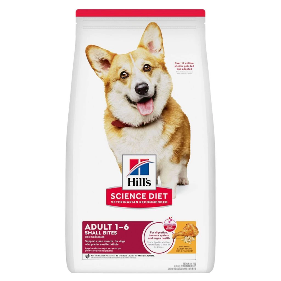 Hill's Science Diet Adult Small Bites Chicken & Barley Recipe Dry Dog Food