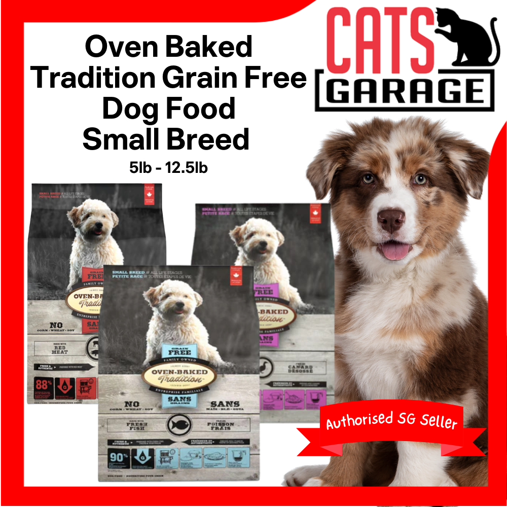 Oven Baked Tradition Grain Free Dog Food Small Breed 5lb - 12.5lb