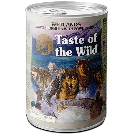 Taste Of The Wild Wetlands In Gravy Dog Wet Food 390g X12