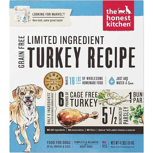 The Honest Kitchen Marvel Grain Free Limited Ingredient Turkey Recipe Dehydrated Dog Food (2 Sizes)