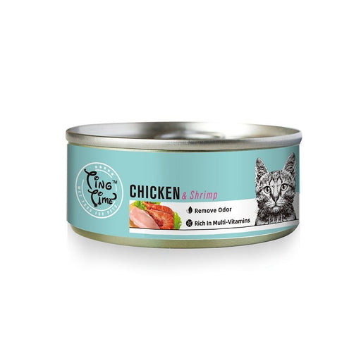 Ting Time Chicken & Shrimps for Cats 95g X24