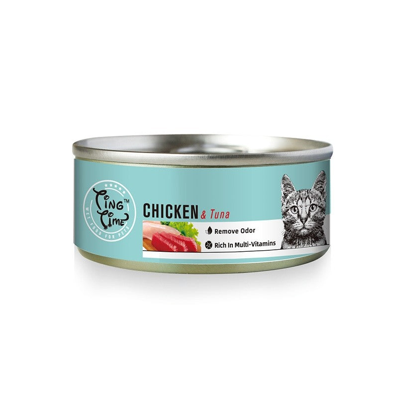 Ting Time Chicken & Tuna for Cats 95g X24