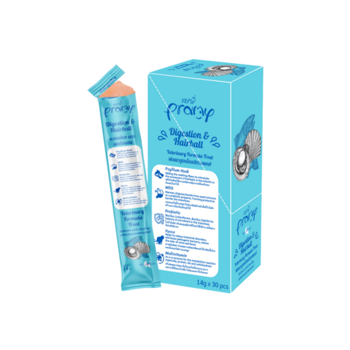 PRAMY Vitamins Food Supplement Cat Wet Food 14g x 30pcs