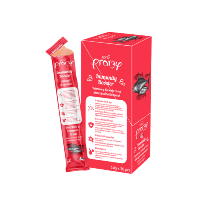 PRAMY Vitamins Food Supplement Cat Wet Food 14g x 30pcs