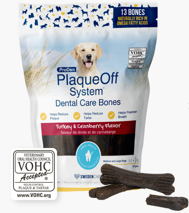 SwedenCare ProDen PlaqueOff® Dental Bones 340g/482g