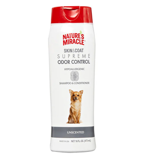 Nature's Miracle Supreme Odor Control Shampoo and Conditioner 16oz