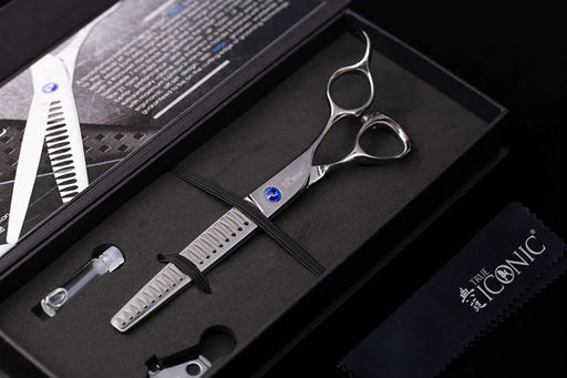 True Iconic Verge Fish Bone Thinning Shear (L) Lenght 7"