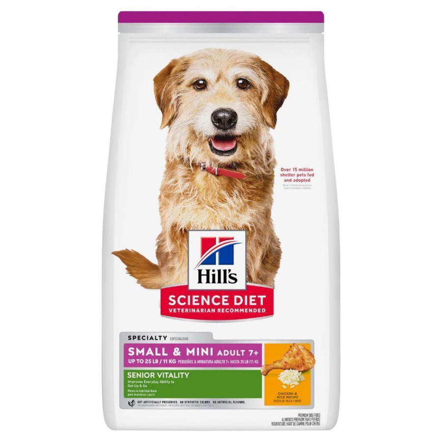 Hill's Science Diet Youthful Vitality Small & Mini 7+ Chicken Dry Dog Food