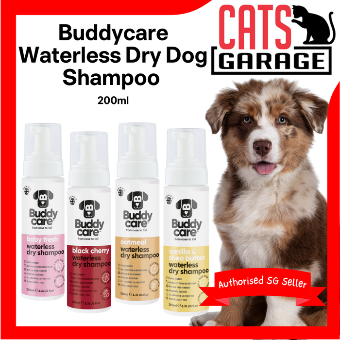 Buddycare Waterless Dry Dog Shampoo 200ml