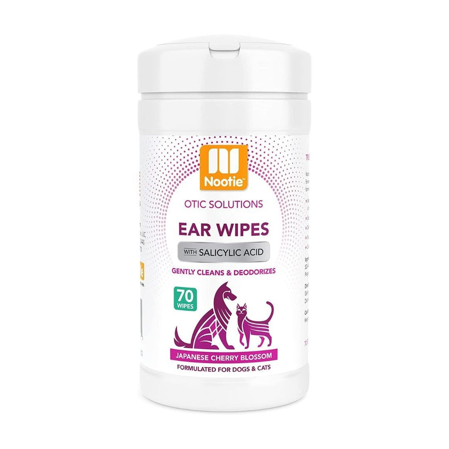 Nootie™ Ear Wipes Japanese Cherry Blossom 70 wipes [Dogs & Cats]