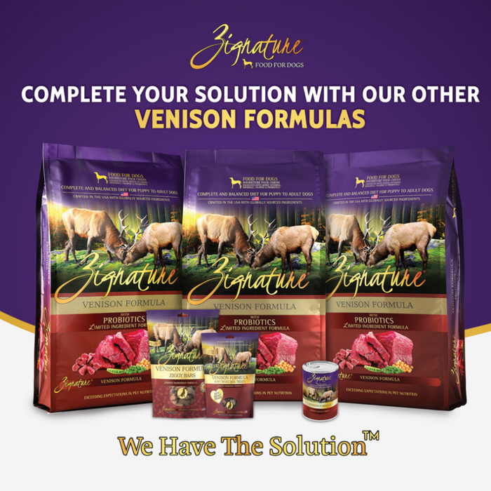Zignature Venison Formula Dog Wet Food 369g