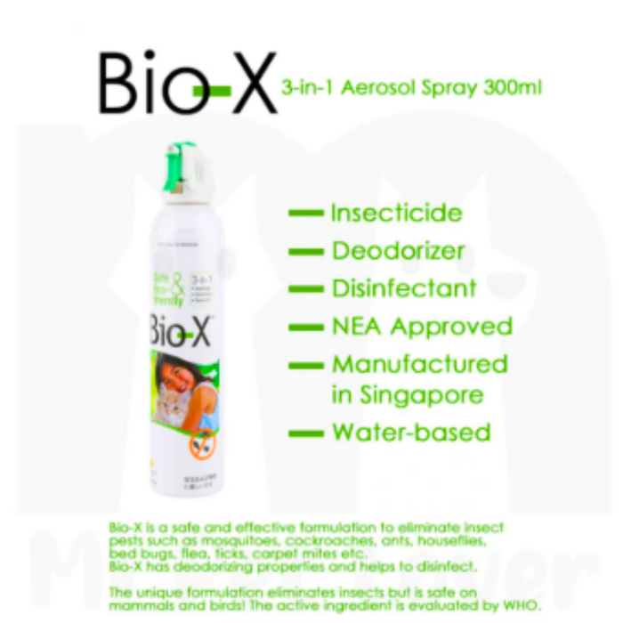 Bio-X 3-in-1 Aerosol Spray 600ml