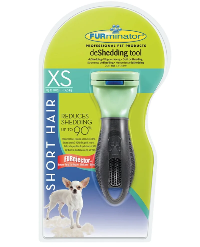 FURminator Deshedding Grooming Tool Long/Short Hair for Dogs