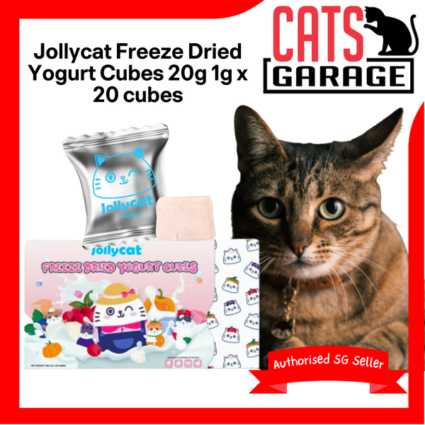 Jollycat Freeze Dried Yogurt Cubes 20g 1g x 20 cubes