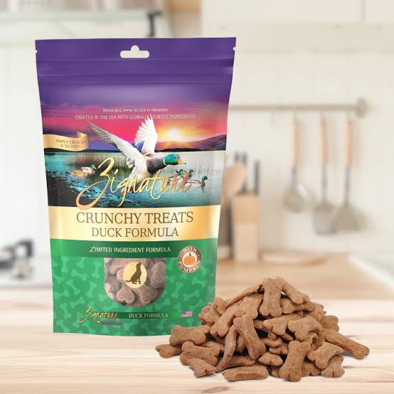 Zignature Ziggy Bars Dog Biscuit Treats 340g | Crunchy Oven-Baked Biscuits | Healthy Reward Treat - Cats Garage