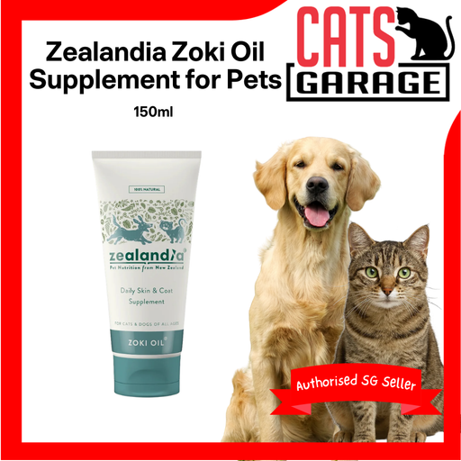 Zealandia Zoki Oil Supplement For Cats & Dogs 150ml