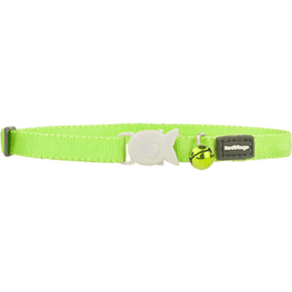 Red Dingo Kitten Collar Lime 8mm