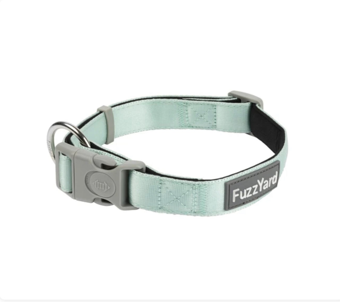 Fuzzyard Dog Collar - Mint (3 Sizes)