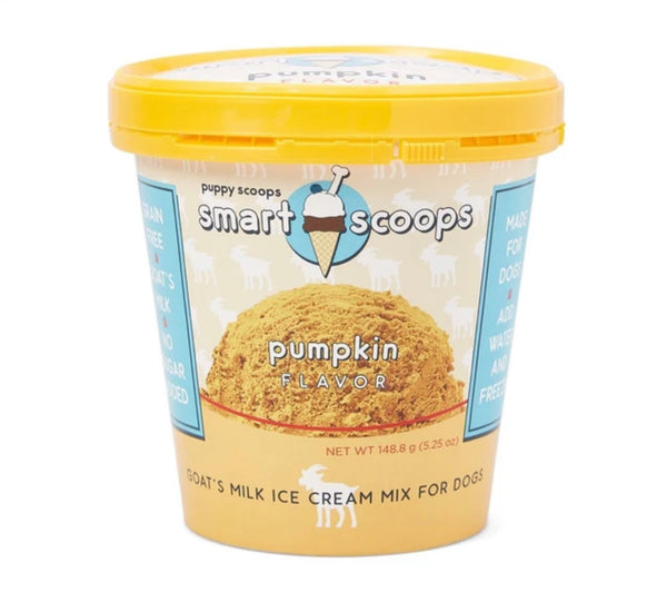 Puppy Scoops Smart Scoops Pumpkin Flavour Ice Cream Mix For Dogs 5.25oz