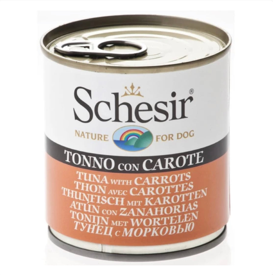 Schesir Tuna with Carrots Canned Dog Food 285g X16