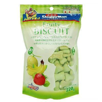 Doggyman Fruity Biscuit Melon Flavor 220g
