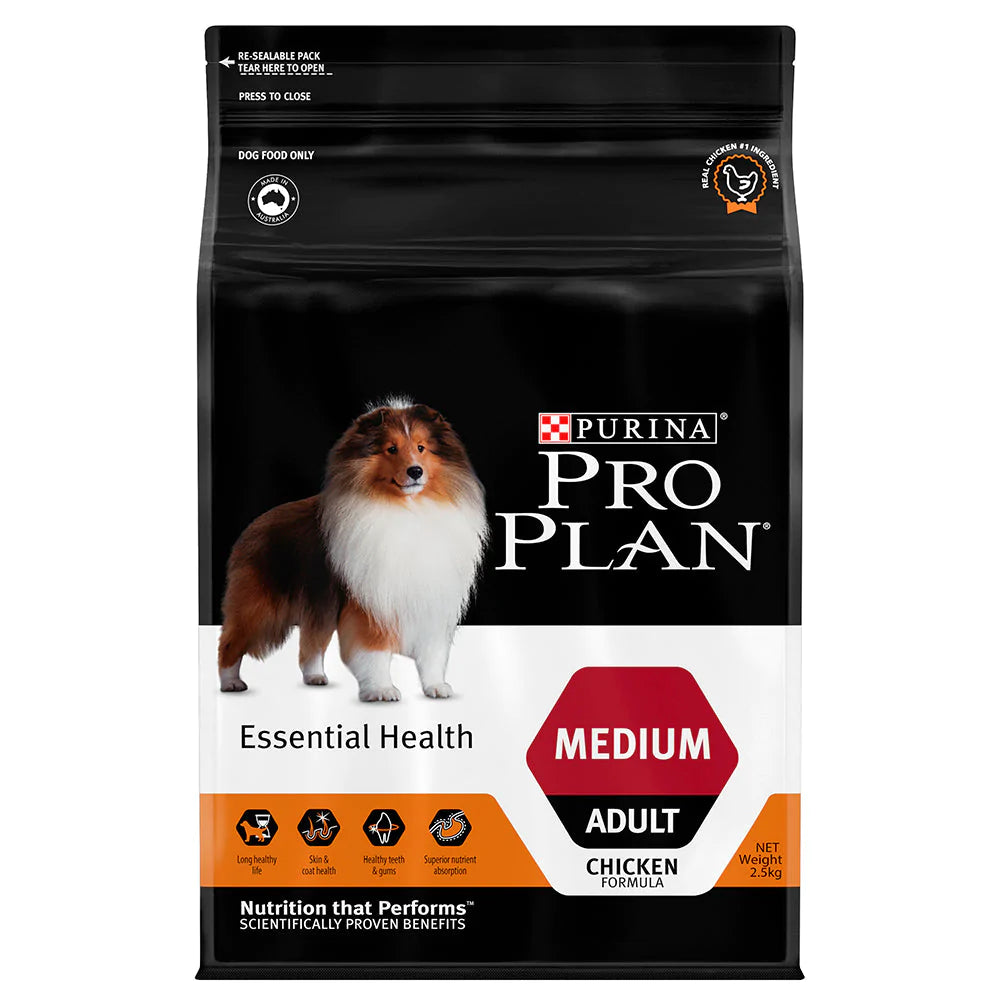 Purina Pro Plan Canine Adult Medium Dry Dog Food (2 Sizes)