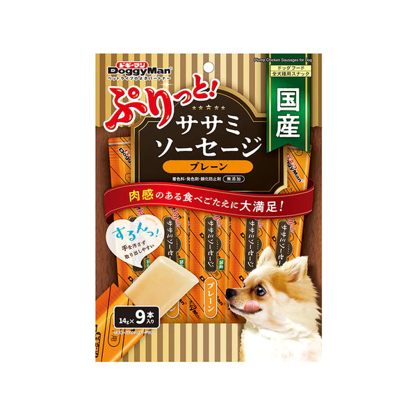 DoggyMan Plump Chicken Sausages with 14g x 9pcs