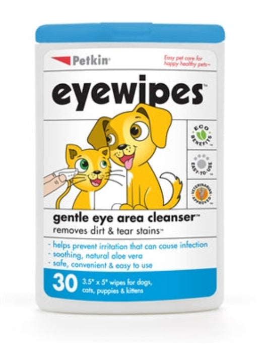 Petkin Eye Wipes (30ct)
