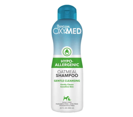 Tropiclean OxyMed Hypoallergenic Oatmeal Shampoo for Dog & Cat