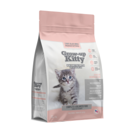 Top Ration Grow-Up Kitty Kitten Dry Cat Food 1.5kg