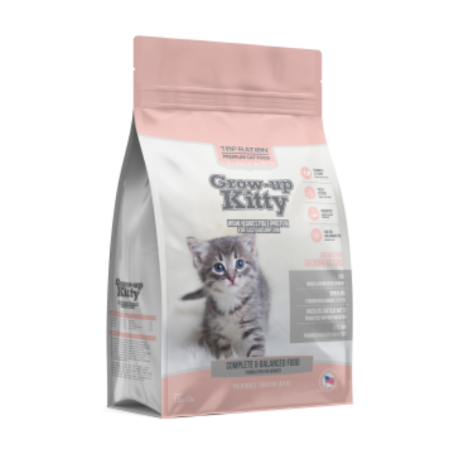 Top Ration Grow-Up Kitty Kitten Dry Cat Food 1.5kg