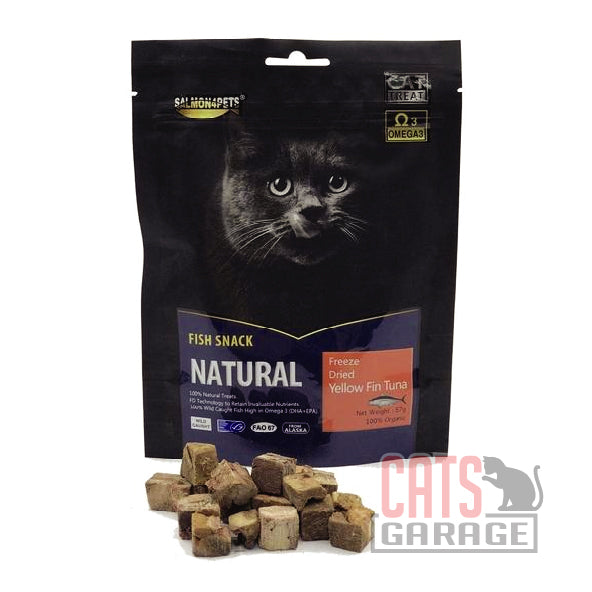 Salmon4Pets - Freeze Dried Yellow Fin Tuna - 57g