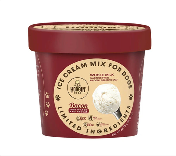 Hoggin’ Dogs Bacon Ice Cream Mix For Dogs