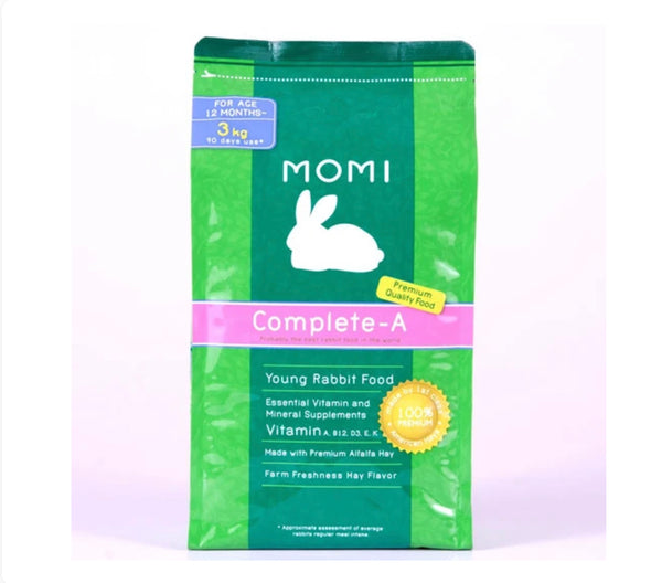 Momi Complete-A Young Rabbit Food 1kg