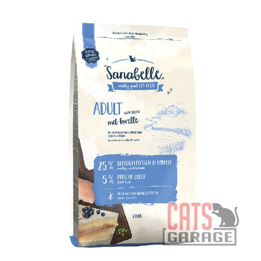 Sanabelle Adult With Fine Trout Cat Dry Food 400g