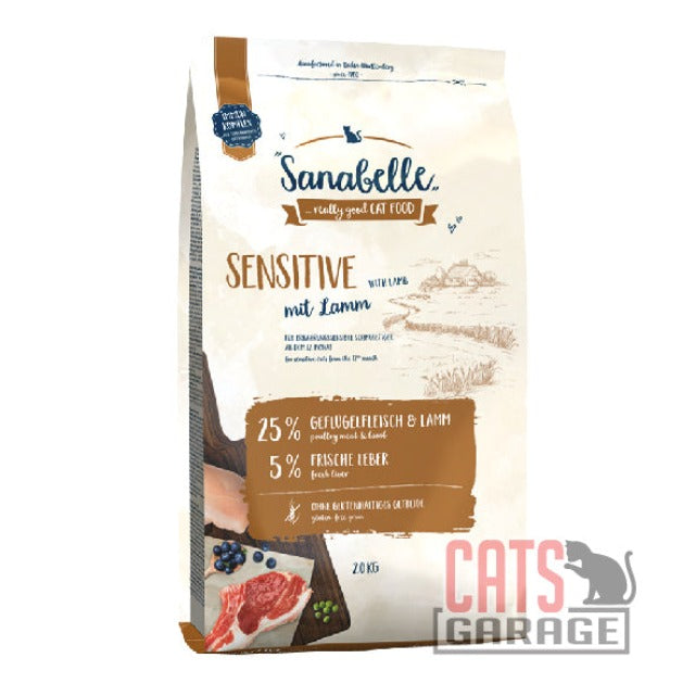 Sanabelle Sensitive With Fine Lamb Cat Dry Food (2 Sizes)