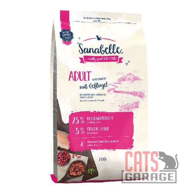 Sanabelle Adult With Fresh Poultry Cat Dry Food (2 Sizes)