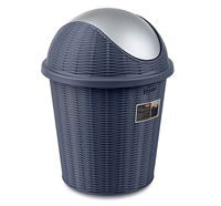 Stefanplast Elegance Little Swing Top Bin Navy Blue 10L