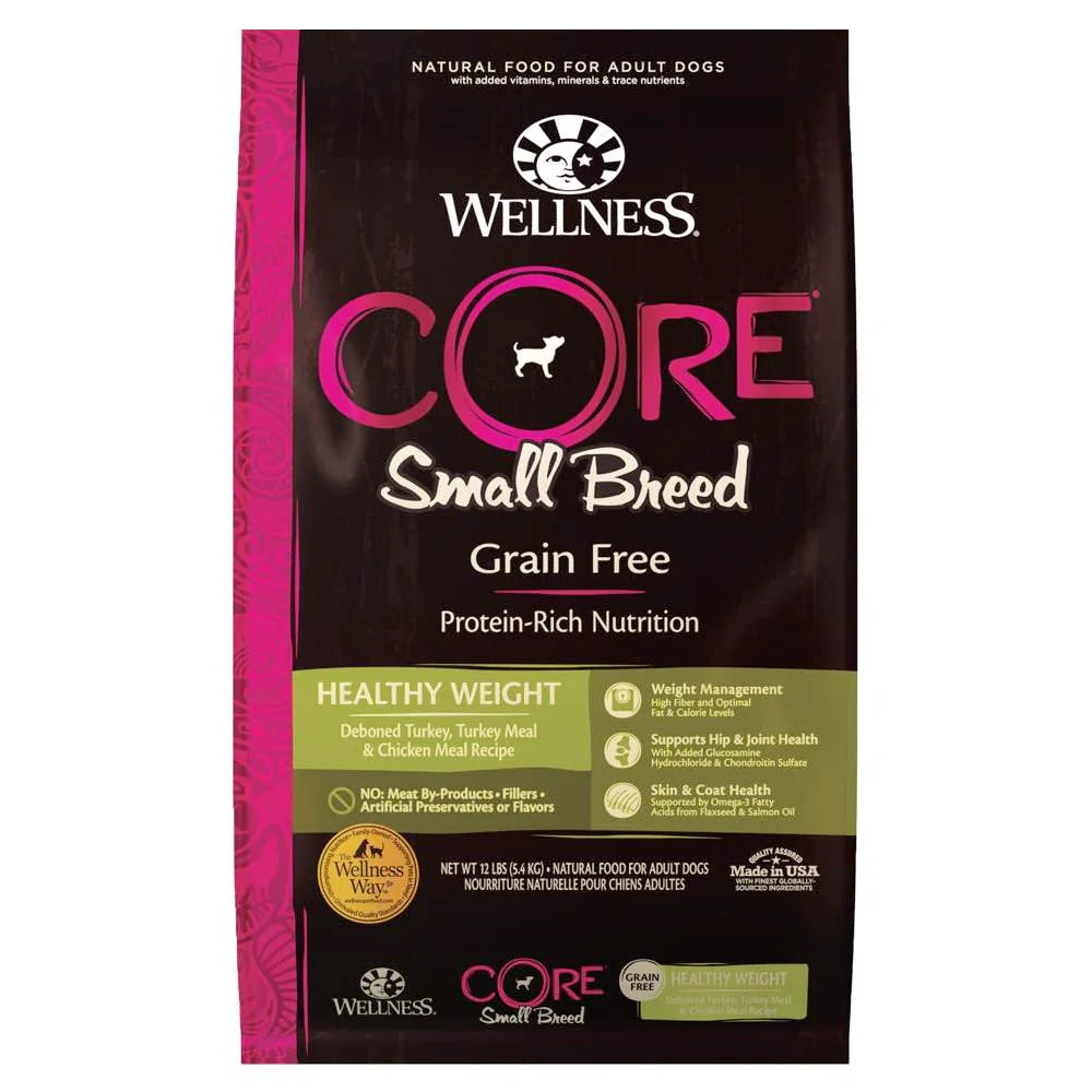 Wellness Dog Core Small Breed Healthy Weight 12lb