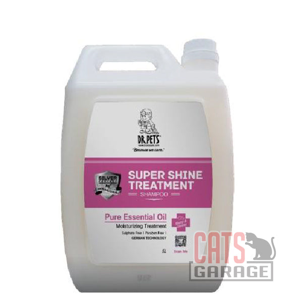 DR Pets™ - Nanosilver Super Shine Treatment Shampoo - English Rose 5000ml