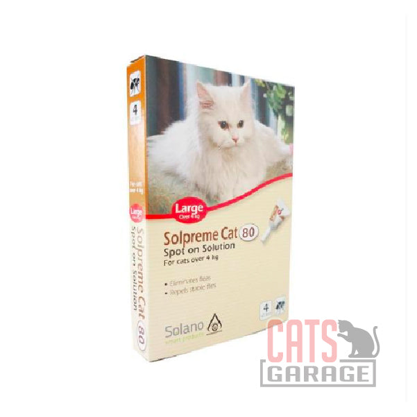 Solano Solpreme - Spot-On Flea Control for Cats Over 4kg