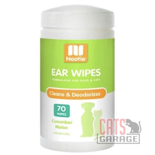 Nootie™ Ear Wipes Cucumber Melon 70 wipes [Dogs & Cats]