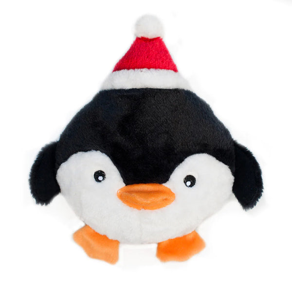 Zippypaws Christmas Holiday Brainey - Penguin