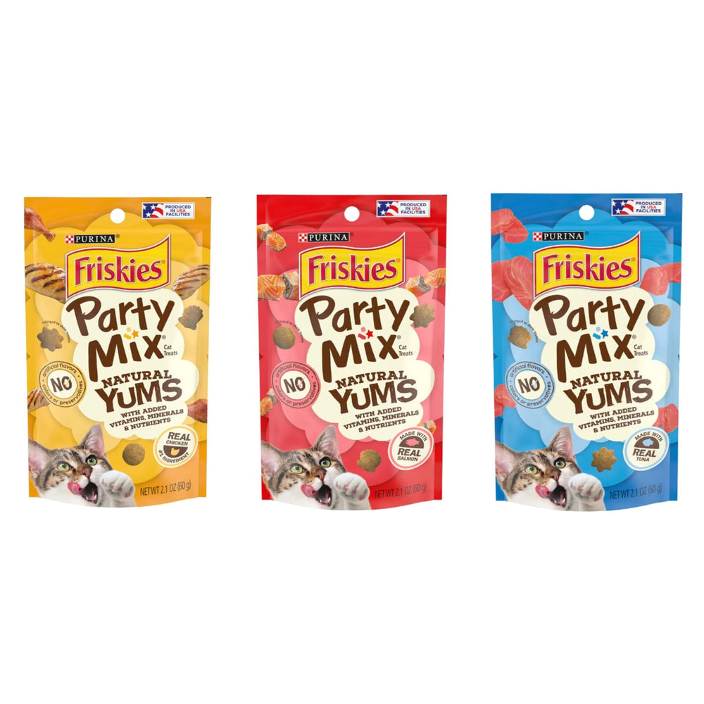 FRISKIES Party Mix Natural Yums 60g