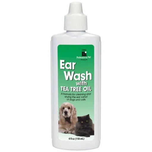 Professional Pet Products Ear Wash With Tea Tree Oil 4oz