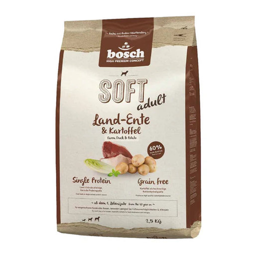 Bosch Dog Grain-Free Soft+ Duck & Potato (3 Sizes)