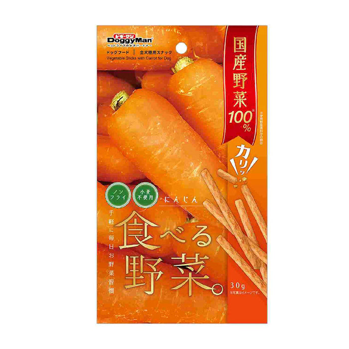 DoggyMan Vegetable Sticks with Carrot 30g